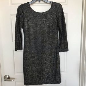BCBG Generation Open Back Shine Mini DresS XS